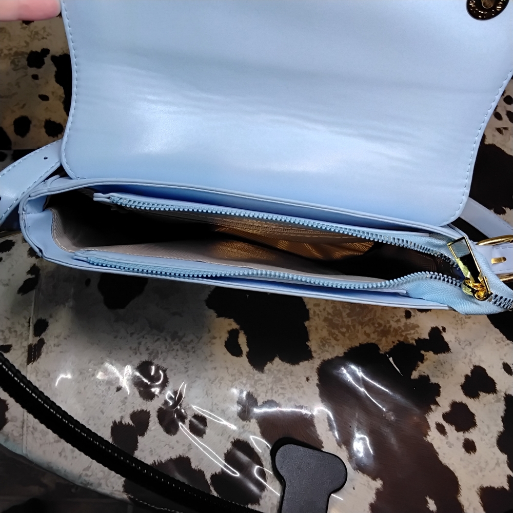 Source Unknown Light Blue Shoulder Bag - image 5